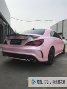 名图改色膜换装奔驰CLA45